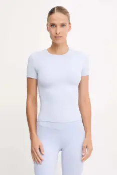 P.E Nation tricou Foundation culoarea bej, 243T257 imagine