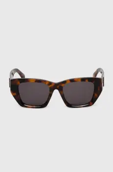 Palm Angels ochelari de soare femei, culoarea maro, PERI034_516007 imagine