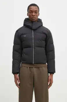 Pangaia geaca culoarea negru, de iarna, 10002298 imagine