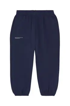 Pangaia pantaloni BABY 365 MIDWEIGHT TRACK PANTS culoarea bleumarin, uni, 10000656 imagine