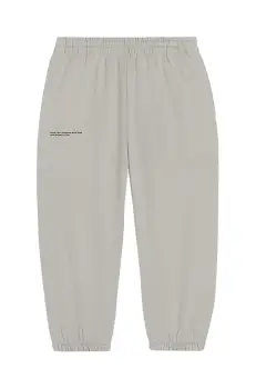 Pangaia pantaloni KIDS' 365 MIDWEIGHT TRACK PANTS culoarea bej, uni, 10000280 imagine