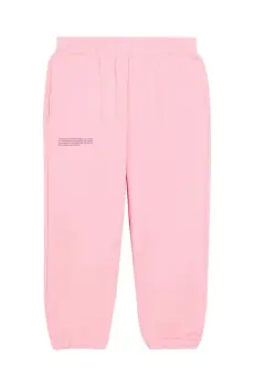 Pangaia pantaloni KIDS' 365 MIDWEIGHT TRACK PANTS culoarea roz, 10000280 imagine