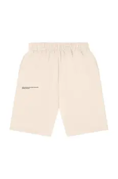 Pangaia pantaloni scurti KIDS' 365 MIDWEIGHT LONG SHORTS culoarea bej, talie reglabila, 10000425 imagine