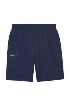 Pangaia pantaloni scurti KIDS' 365 MIDWEIGHT LONG SHORTS culoarea bleumarin, talie reglabila, 10000425 imagine
