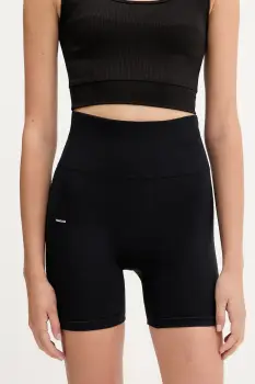 Pangaia pantaloni scurti Plant-Stretch Compressive Shorts uni, high waist, 10002485 imagine