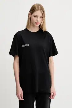 Pangaia tricou din bumbac 3-pack culoarea negru, cu imprimeu, 10002567 imagine