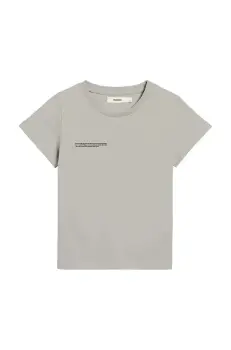 Pangaia tricou KIDS' 365 MIDWEIGHT T-SHIRT culoarea bej, cu imprimeu, 10000430 imagine