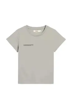 Pangaia tricou KIDS' 365 MIDWEIGHT T-SHIRT culoarea bej, cu imprimeu, 10000430 imagine