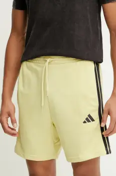 pantaloni scurti Essentials culoarea galben, JE6420 imagine