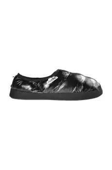 papuci de casa Classic Metallic culoarea negru, UNCLMETL.Black imagine