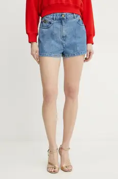 Patou pantaloni scurti din bumbac femei, neted, high waist, TR0350216 imagine