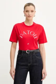 Patou tricou din bumbac culoarea bej, JE1369999 imagine