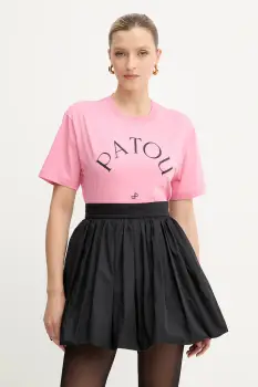 Patou tricou din bumbac culoarea bej, JE1369999 imagine