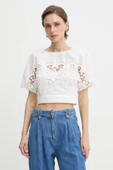 Patrizia Pepe bluza pentru femei, din bumbac imagine