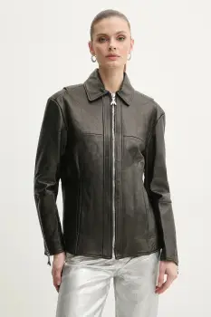 Patrizia Pepe geaca de piele imagine