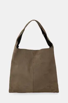 Patrizia Pepe geanta femeiasca piele intoarsa imagine