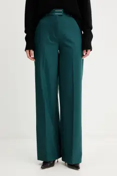 Patrizia Pepe pantaloni cu lana imagine