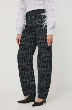 Patrizia Pepe pantaloni de bumbac imagine