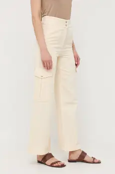 Patrizia Pepe pantaloni din amestec de in imagine