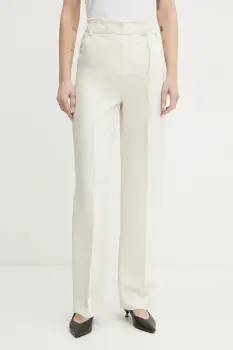 Patrizia Pepe pantaloni din amestec de in imagine