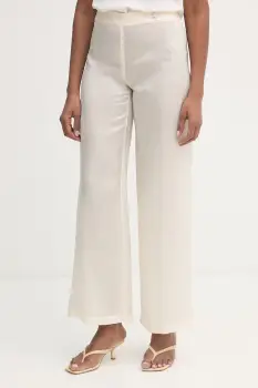 Patrizia Pepe pantaloni pentru femei, cu vascoza imagine