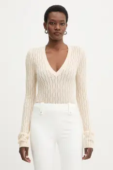 Patrizia Pepe pulover din amestec de lana imagine