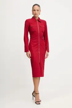 Patrizia Pepe rochie din bumbac imagine