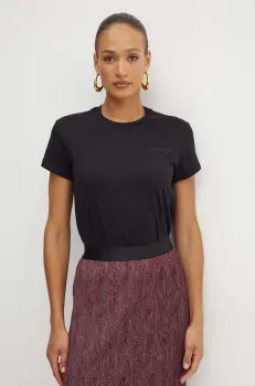 Patrizia Pepe tricou din bumbac imagine