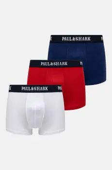 Paul&Shark boxeri 3-pack barbati, culoarea albastru marin, 11315105 imagine