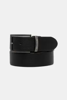 Paul&Shark curea de piele culoarea negru, 15316000 imagine