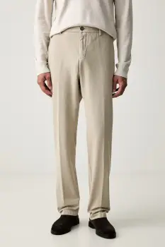 Paul&Shark pantaloni chinos pentru barbati cu bumbac imagine