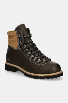 Paul&Shark pantofi inalti barbati, culoarea maro, 14318001.94 imagine