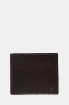 Paul&Shark portofel de piele barbati, culoarea maro, 14318115 imagine