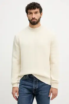 Paul&Shark pulover din amestec de lana culoarea bej, 15311054 imagine