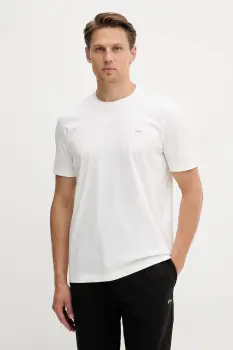 Paul&Shark tricou din bumbac Knitwear culoarea bej, uni, 15311610 imagine