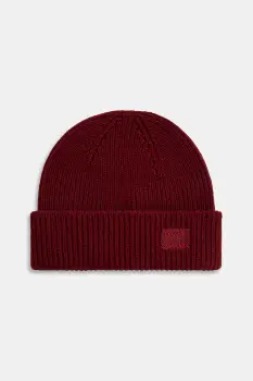 Paul Smith caciula de lana culoarea bordo, M1A-383MK-T719 imagine