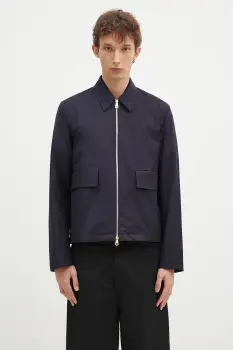 Paul Smith geaca de lana culoarea albastru marin, de tranzitie, M1R-031Z-N00041 imagine