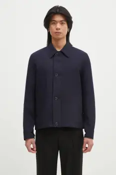 Paul Smith geaca de lana culoarea bleumarin, de tranzitie, M1R-403Z-P01746 imagine