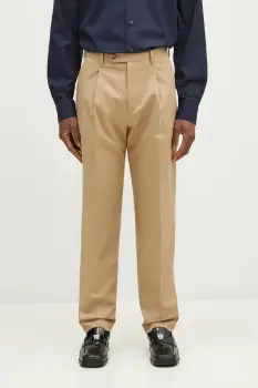 Paul Smith pantaloni barbati, culoarea bej, mulata, M1R-408Z-P01934 imagine
