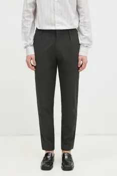 Paul Smith pantaloni barbati, culoarea verde, drept, M1R-056Z-N02382 imagine