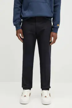 Paul Smith pantaloni de bumbac culoarea bleumarin, cu fason chinos, M1R-255U-P02630 imagine