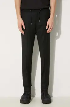 Paul Smith pantaloni de lana culoarea negru, drept, M1R-921T-N00109 imagine