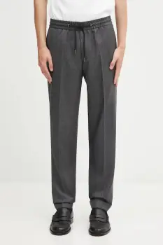 Paul Smith pantaloni de lana culoarea negru, drept, M1R-921T-N00109 imagine