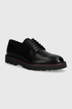 Paul Smith pantofi de piele barbati, culoarea negru, M1S-RAS24-NPAR imagine
