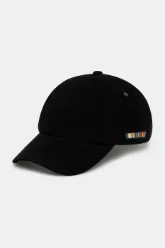 Paul Smith sapca din piele intoarsa culoarea negru, M1A-987DT-T660 imagine