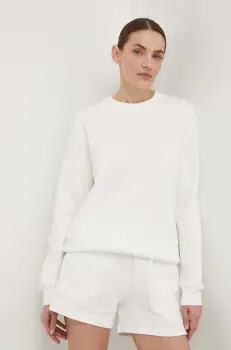 Peak Performance bluza femei, culoarea alb, neted imagine