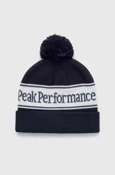 Peak Performance caciula culoarea negru, din tricot gros imagine