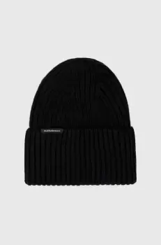 Peak Performance caciula de lana culoarea negru, de lana, din tricot gros imagine