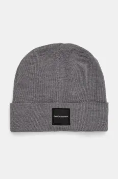 Peak Performance caciula de lana Switch culoarea gri, de lana imagine