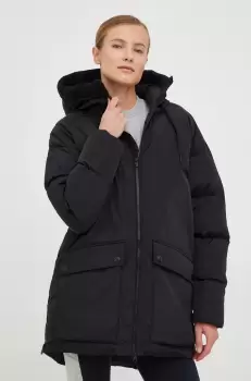 Peak Performance geaca de puf femei, culoarea negru, de iarna imagine